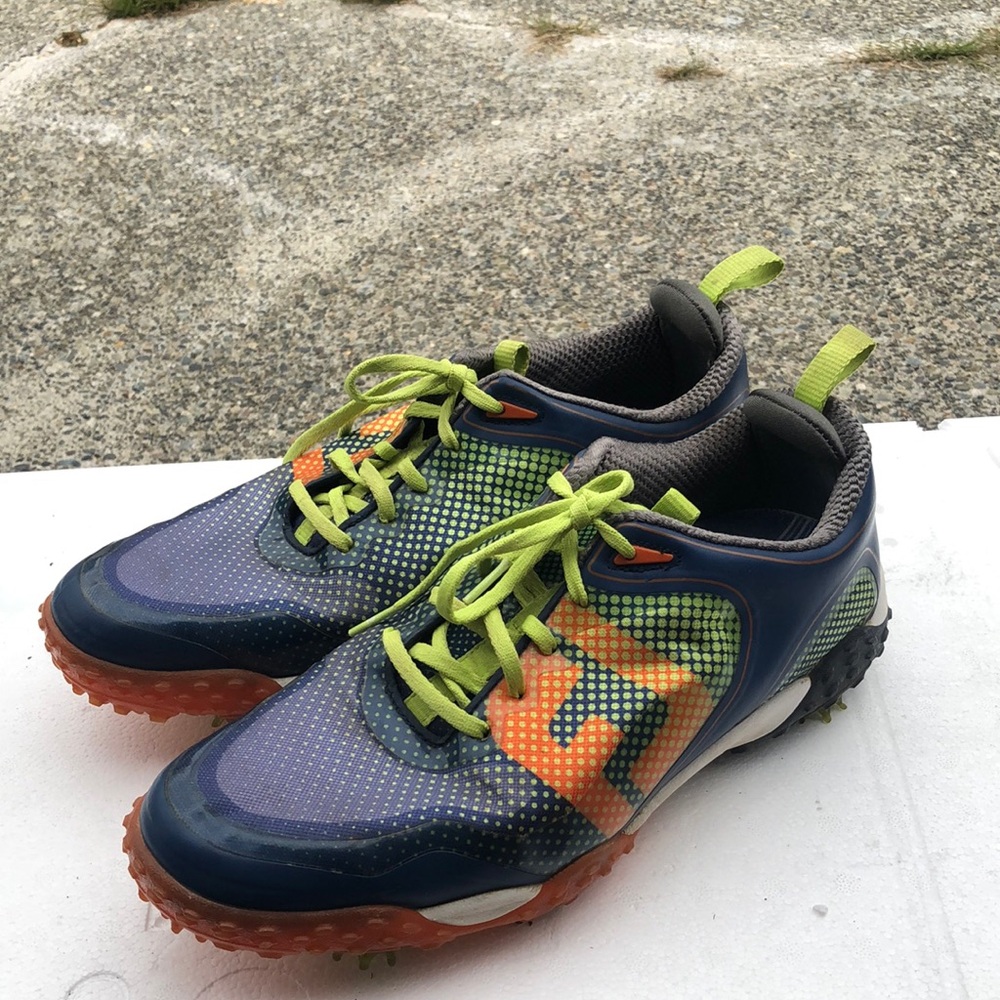 FootJoy Men’s Blue and Green Athletic Golf Shoes Size 11